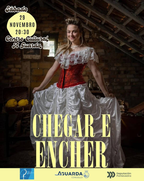 Infominho -  El Concello de A Guarda despide el 25N con la obra teatral -Chegar e encher- de Bea Campos - 