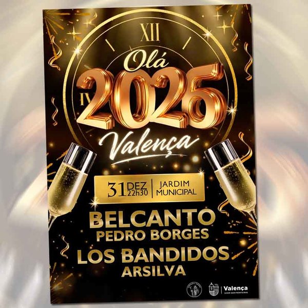 Infominho -  Valen�a dar� la bienvenida a 2026 con m�sica en directo, DJ y fuegos artificiales - 
