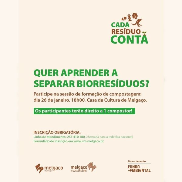 Infominho -  Melgaco organiza una sesi�n de compostaje dom�stico para vecinos interesados - 