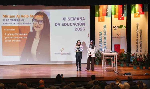 Infominho -  M�s de 450 personas respaldan en Tomi�o la XI Semana da Educaci�n con Miriam Al Adib como broche final - 