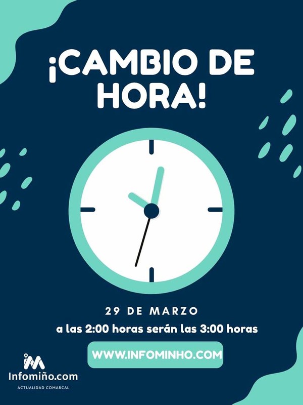 Infominho - Llega el horario de verano: a partir de la madrugada del sábado al domingo los días serán más largos - Infominho - Llega el horario de verano: a partir de la madrugada del sábado al domingo los días serán más largos -