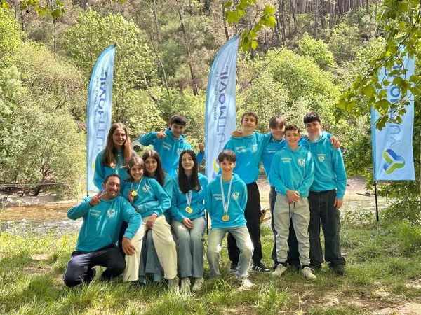 Infominho -  Salvaterra de Mi�o deja cinco oros para el Club Deportivo Mi�o-Teixugos en la Copa Galega de Promoci�n de Slalom - 