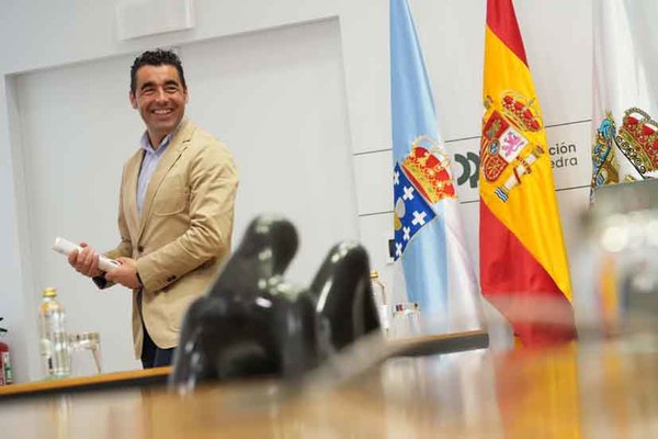 Infominho -  Luis L�pez confirma nuevas inversiones del Plan +Provincia para A Guarda, Tomi�o, Oia y otros municipios del sur provincial - 