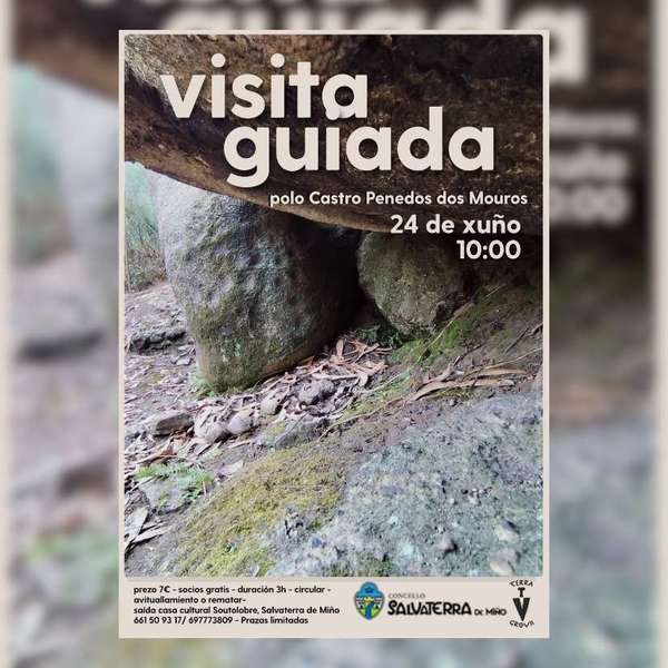Infominho -  Salvaterra organiza una visita guiada al Castro dos Penedos dos Mouros - 
