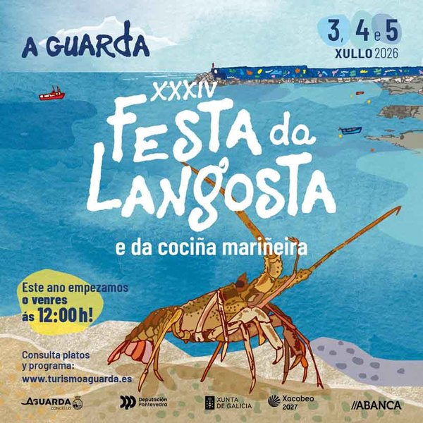 Infominho -  Ribadavia acoger� la presentaci�n oficial de la XXXIV Festa da Langosta de A Guarda - 