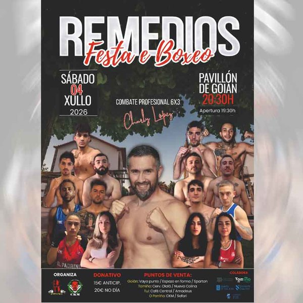 Infominho -  La Festa e Boxeo de Goi�n reunir� combates amateur y un duelo profesional el 4 de julio - 