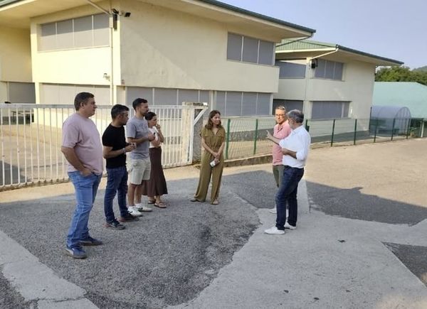 Infominho -  Salceda inicia la reforma del acceso al pabell�n municipal para mejorar la accesibilidad - 