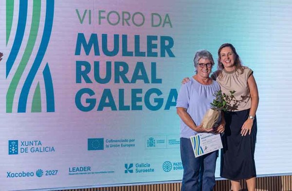 Infominho - El Foro da Muller Rural Galega reconoce la trayectoria de Reme Ortega y el proyecto cultural de San Roquiño - Infominho - El Foro da Muller Rural Galega reconoce la trayectoria de Reme Ortega y el proyecto cultural de San Roquiño -