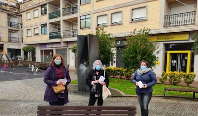 As Socialistas de Tomiño visitando o comercio local no Nadal 2020 As Socialistas de Tomiño visitando o comercio local no Nadal 2020