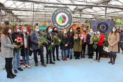 A planta ornamental e a flor cortada do Baixo Miño xa ten o selo que identifica a súa calidade e sustentabilidade A planta ornamental e a flor cortada do Baixo Miño xa ten o selo que identifica a súa calidade e sustentabilidade