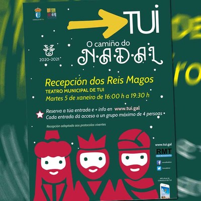 Os Reis Magos ofrecerán unha recepción o próximo martes no Teatro Municipal deTui Os Reis Magos ofrecerán unha recepción o próximo martes no Teatro Municipal deTui